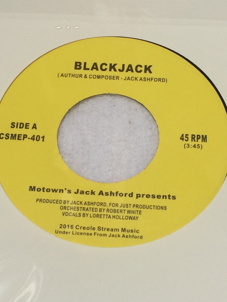 JACK ASHFORD / BLACKJACK アナログ盤-